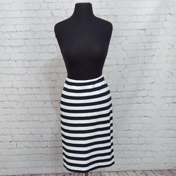 Versona Dresses & Skirts - Versona Nautical Highwaist Pencil Skirt